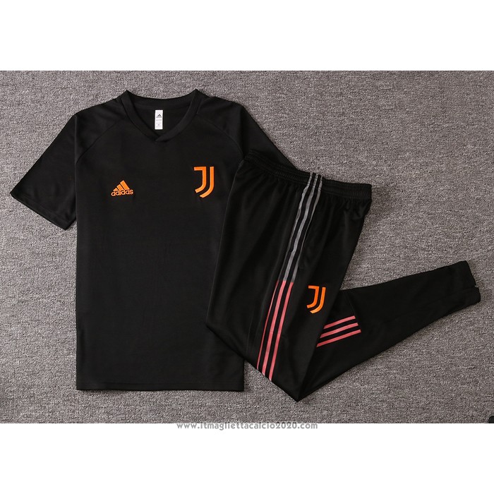 Tuta da Track Juventus Manica Corta 2020 2021 Nero